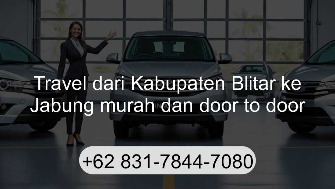 Travel Kabupaten Blitar Jabung