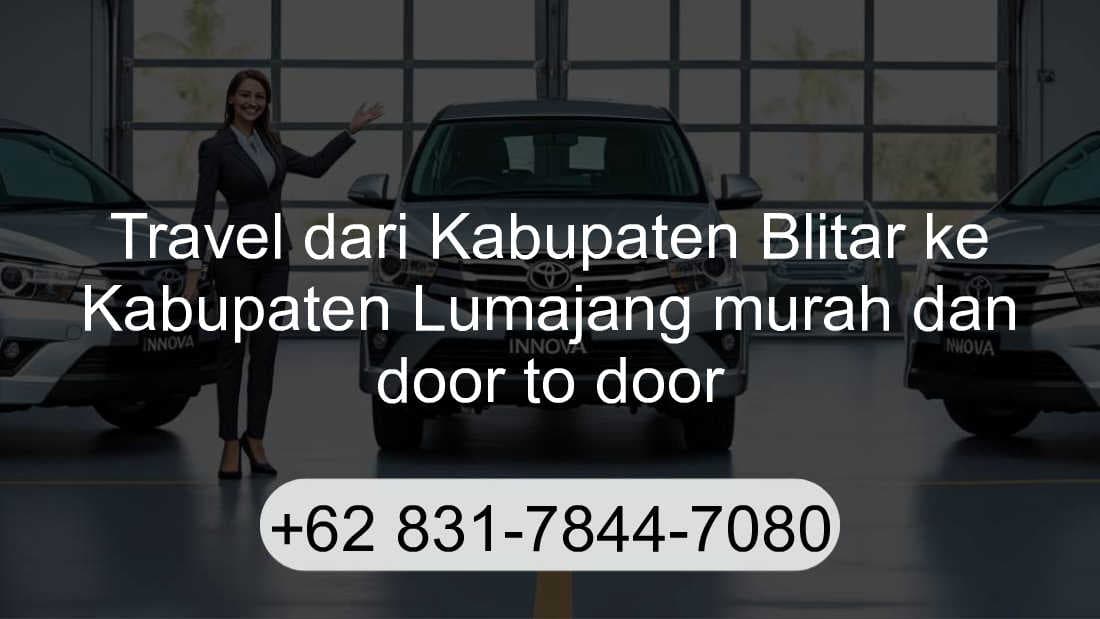 Travel Kabupaten Blitar Kabupaten Lumajang