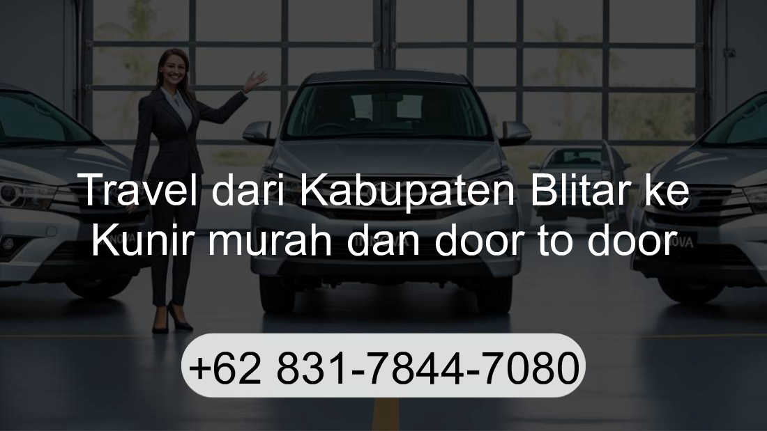 Travel Kabupaten Blitar Kunir