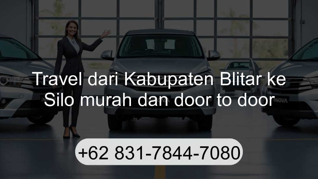 Travel Kabupaten Blitar Silo