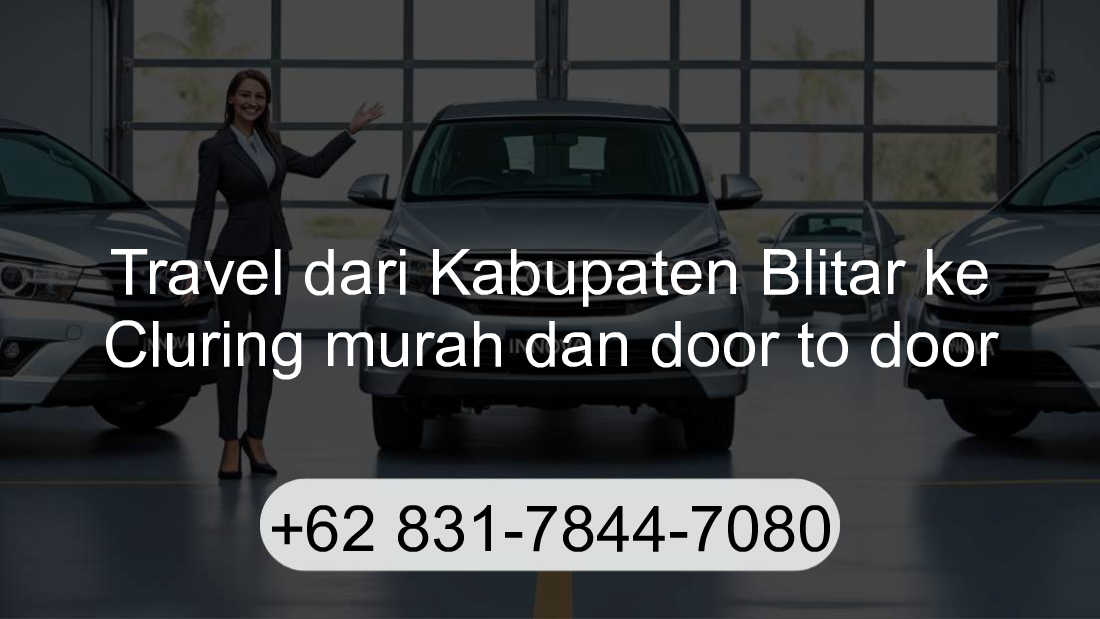 Travel Kabupaten Blitar Cluring
