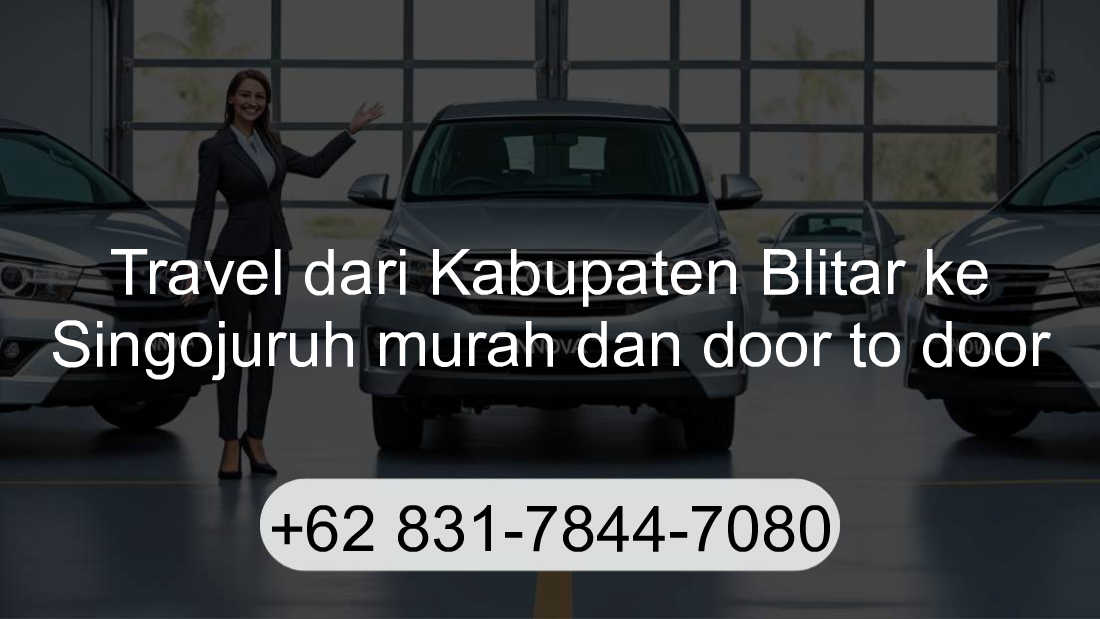 Travel Kabupaten Blitar Singojuruh