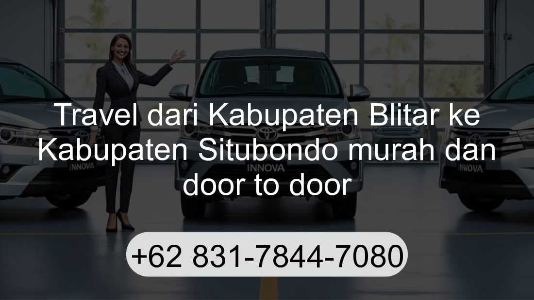 Travel Kabupaten Blitar Kabupaten Situbondo