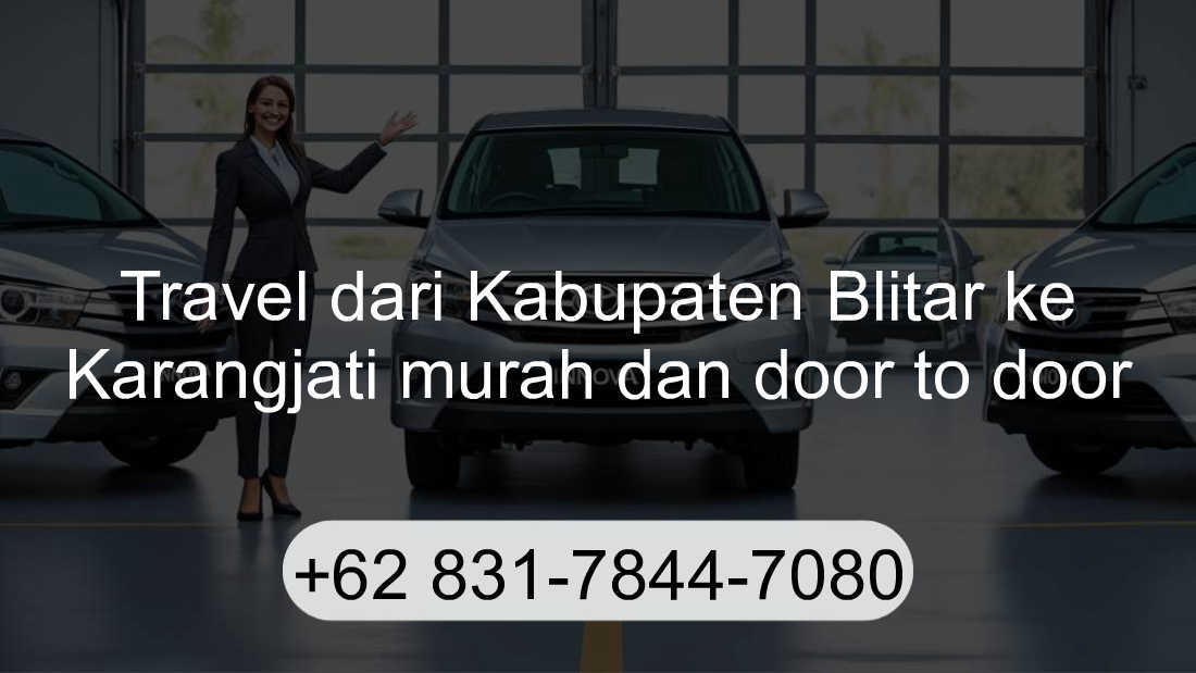 Travel Kabupaten Blitar Karangjati