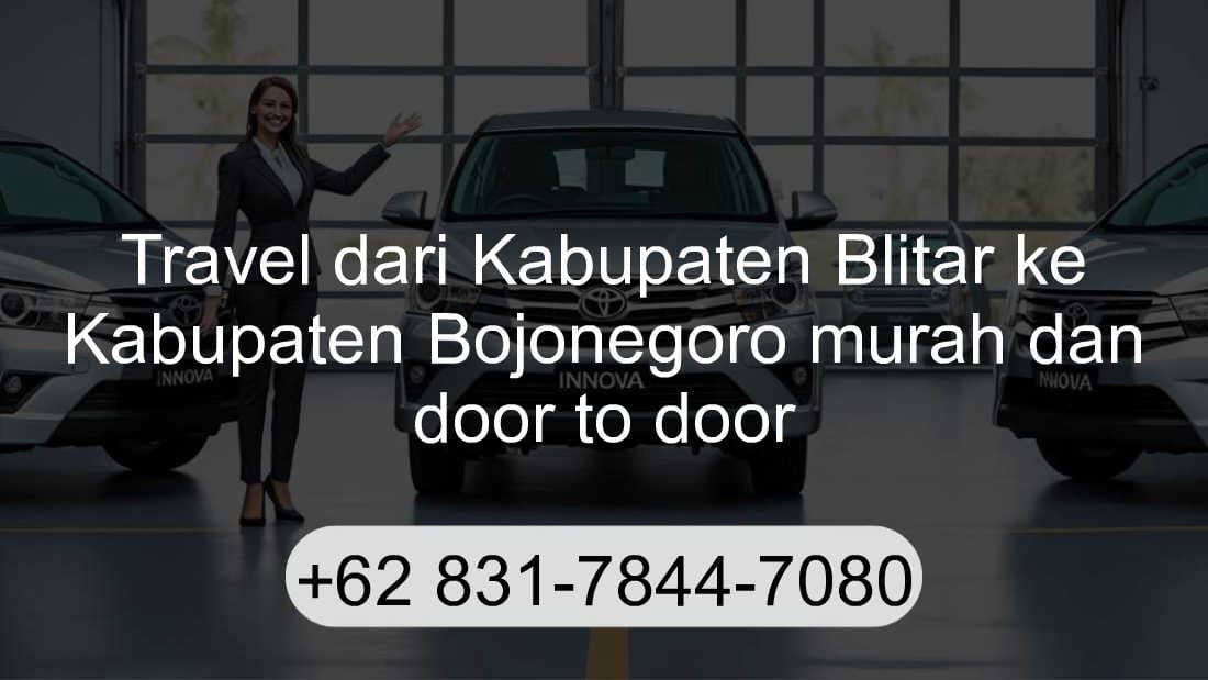 Travel Kabupaten Blitar Kabupaten Bojonegoro
