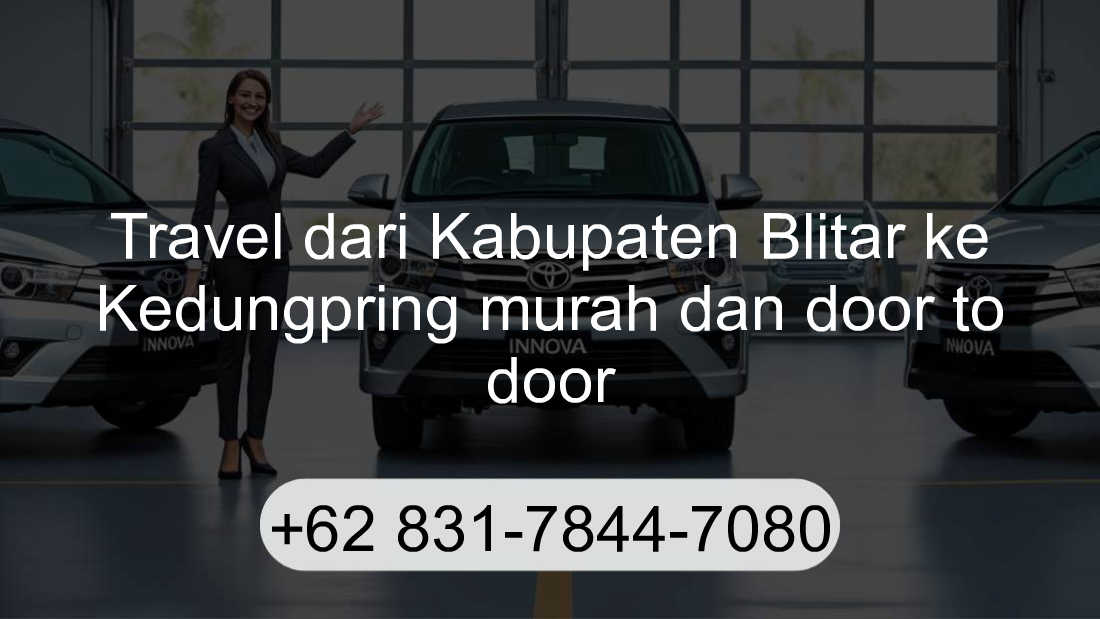 Travel Kabupaten Blitar Kedungpring