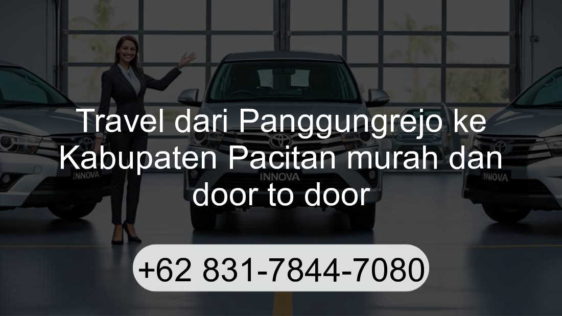Travel Panggungrejo Kabupaten Pacitan