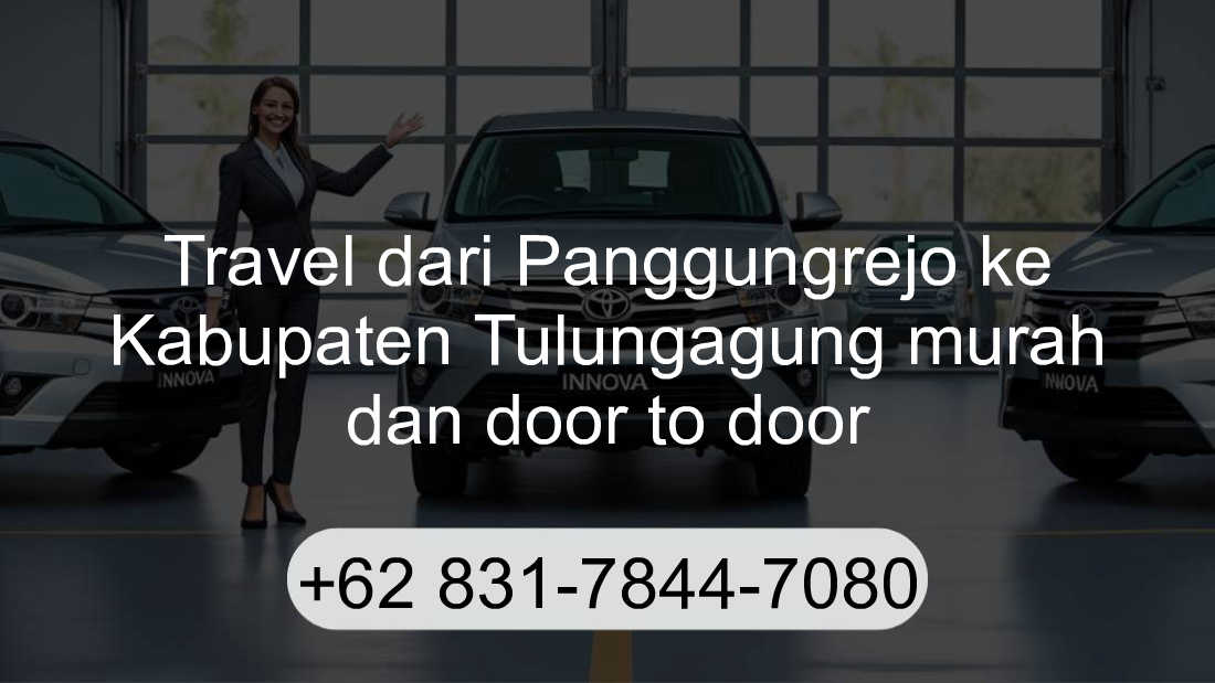 Travel Panggungrejo Kabupaten Tulungagung