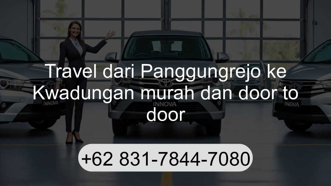 Travel Panggungrejo Kwadungan
