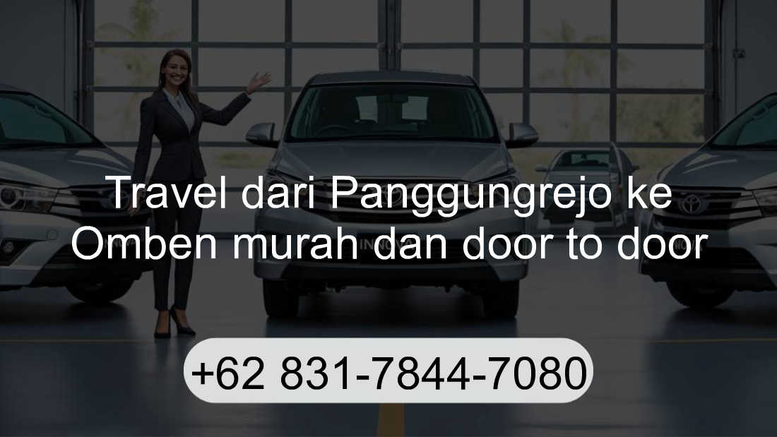 Travel Panggungrejo Omben