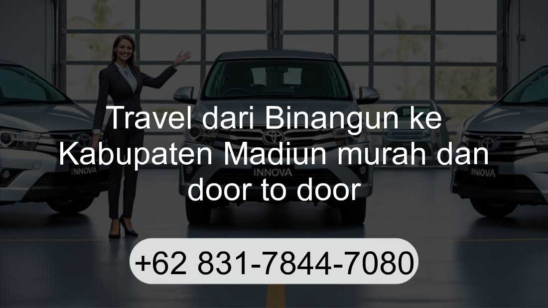 Travel Binangun Kabupaten Madiun