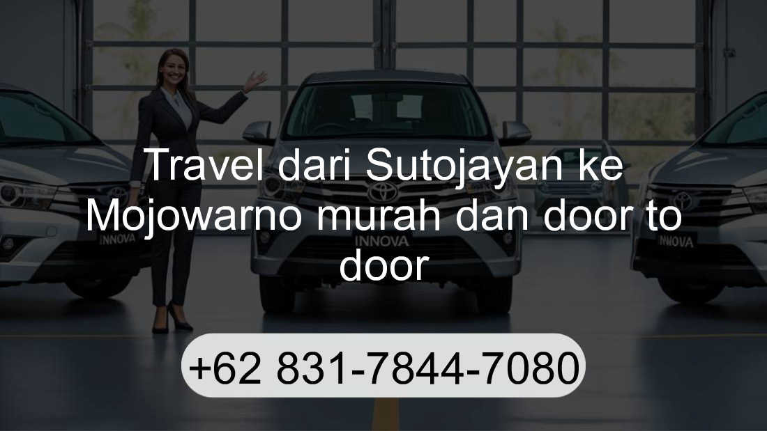 Travel Sutojayan Mojowarno