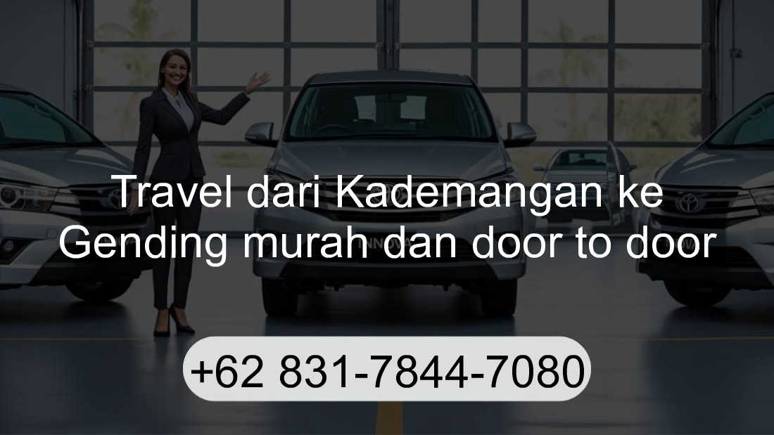 Travel Kademangan Gending