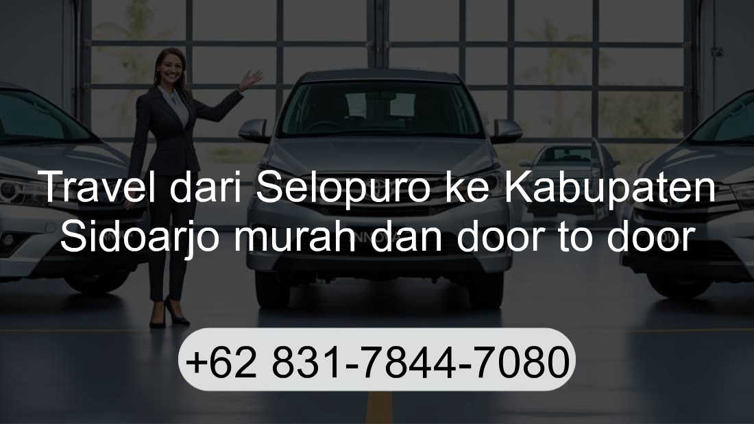 Travel Selopuro Kabupaten Sidoarjo