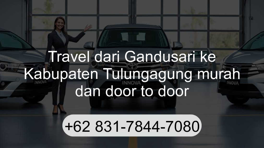 Travel Gandusari Kabupaten Tulungagung