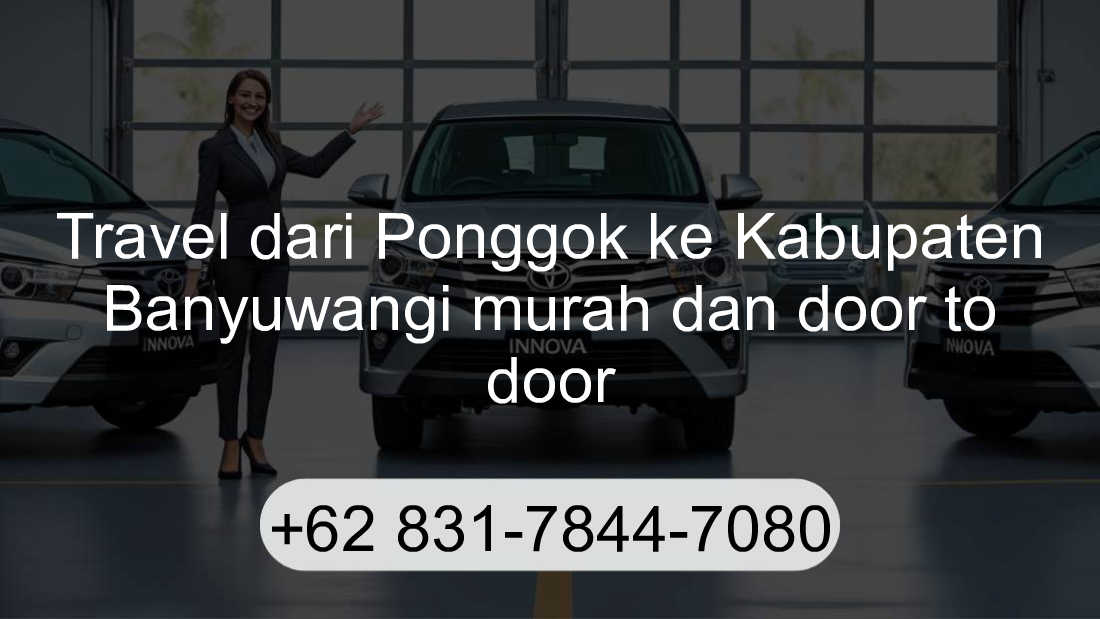 Travel Ponggok Kabupaten Banyuwangi