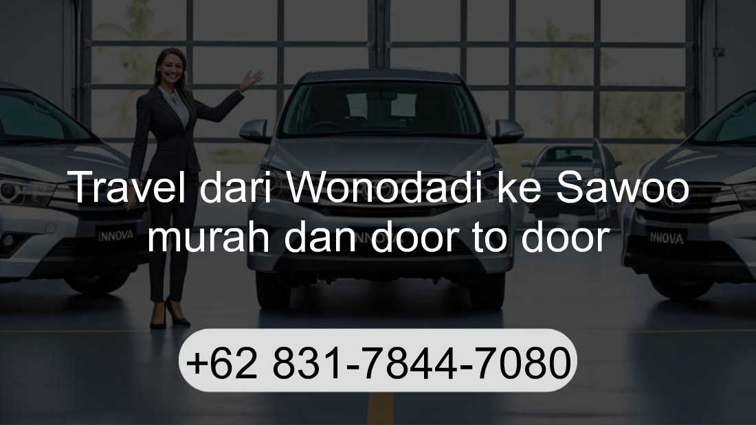 Travel Wonodadi Sawoo