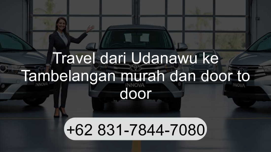 Travel Udanawu Tambelangan