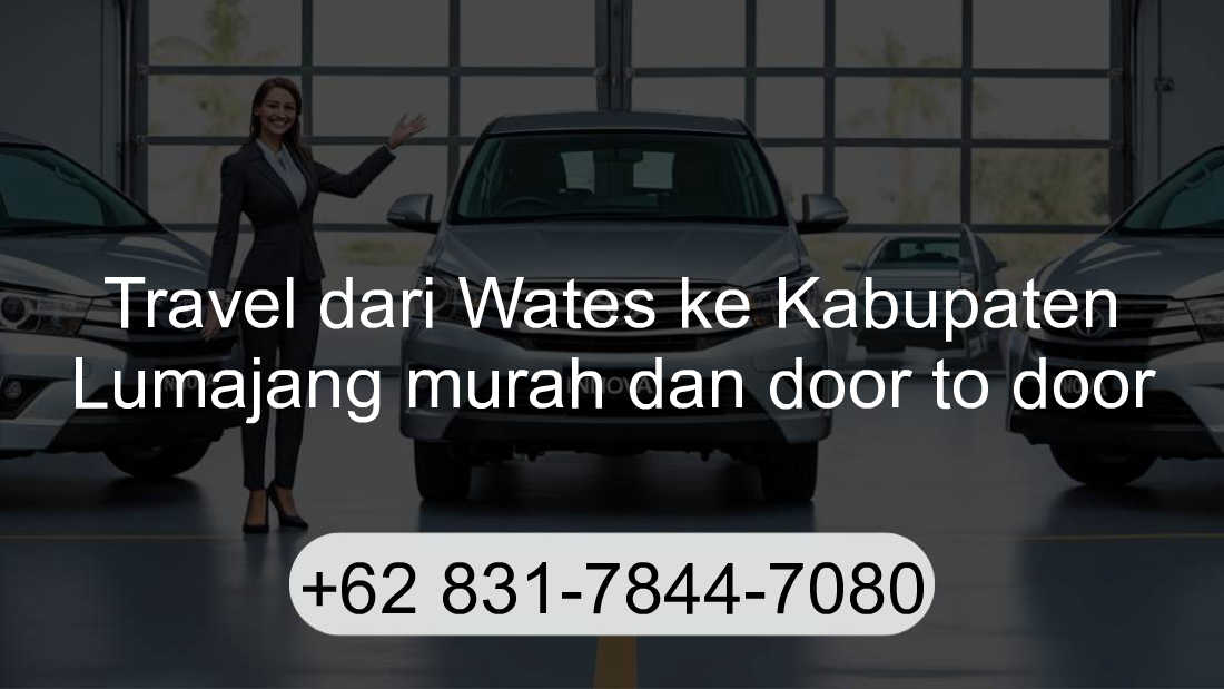 Travel Wates Kabupaten Lumajang