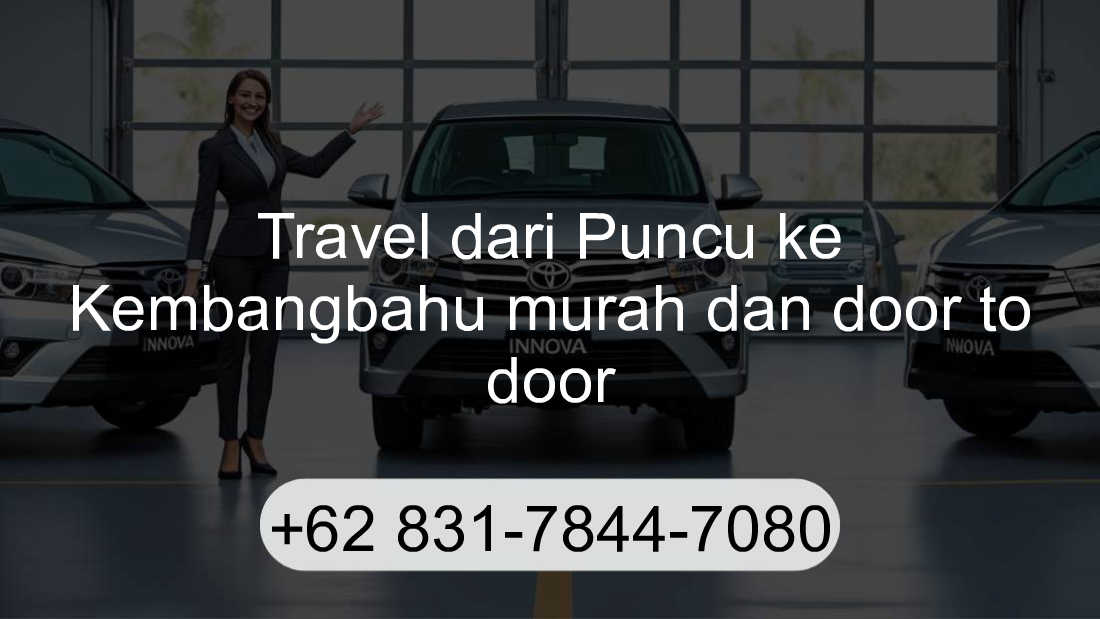 Travel Puncu Kembangbahu