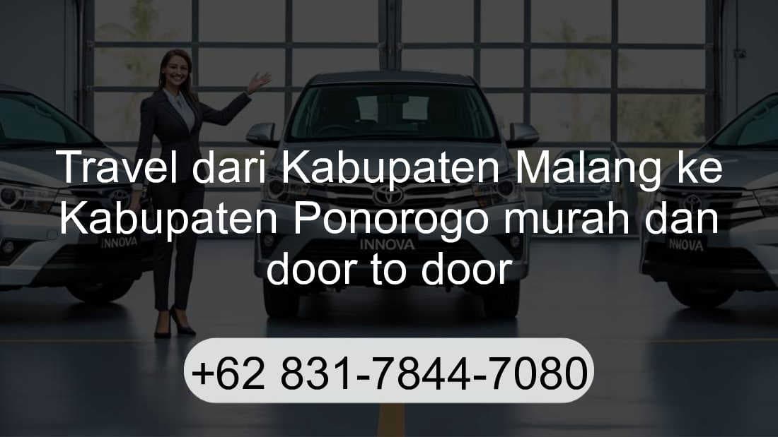 Travel Kabupaten Malang Kabupaten Ponorogo