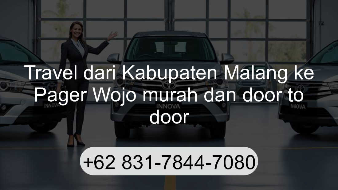 Travel Kabupaten Malang Pager Wojo