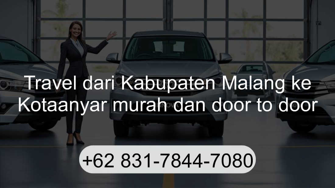 Travel Kabupaten Malang Kotaanyar