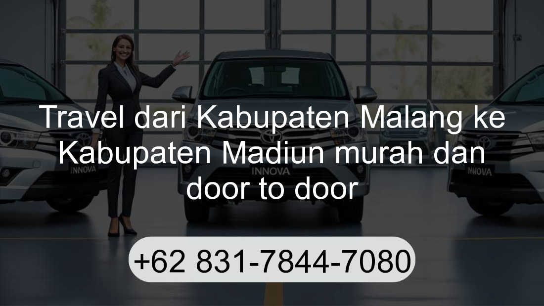 Travel Kabupaten Malang Kabupaten Madiun