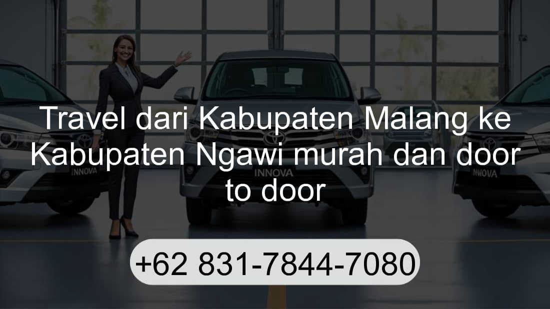 Travel Kabupaten Malang Kabupaten Ngawi
