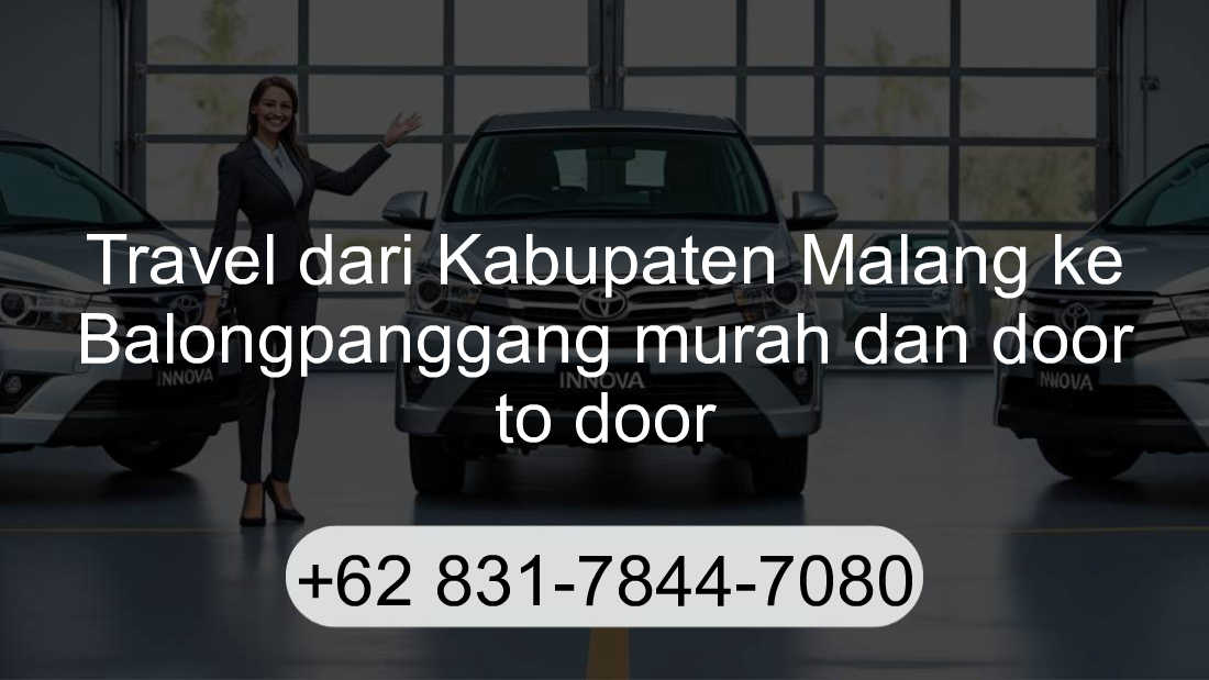 Travel Kabupaten Malang Balongpanggang