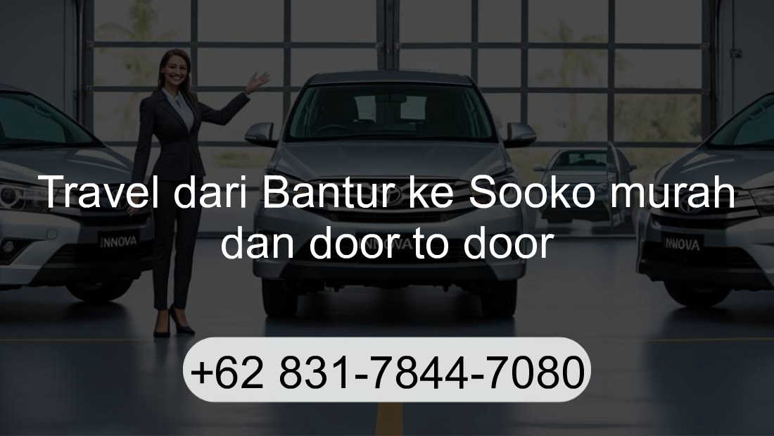 Travel Bantur Sooko