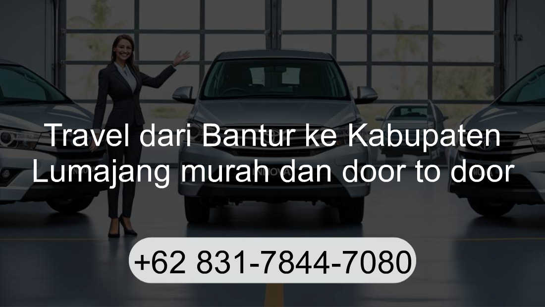 Travel Bantur Kabupaten Lumajang