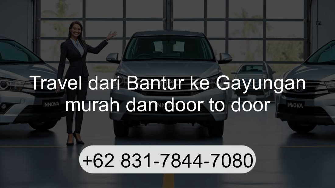 Travel Bantur Gayungan