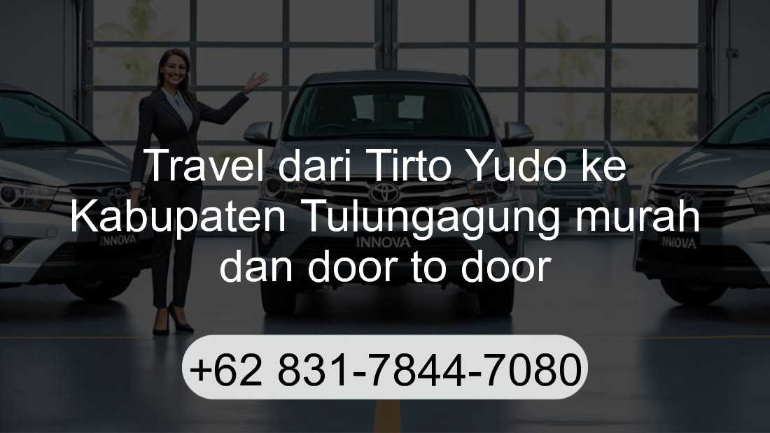 Travel Tirto Yudo Kabupaten Tulungagung