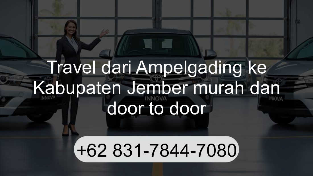 Travel Ampelgading Kabupaten Jember