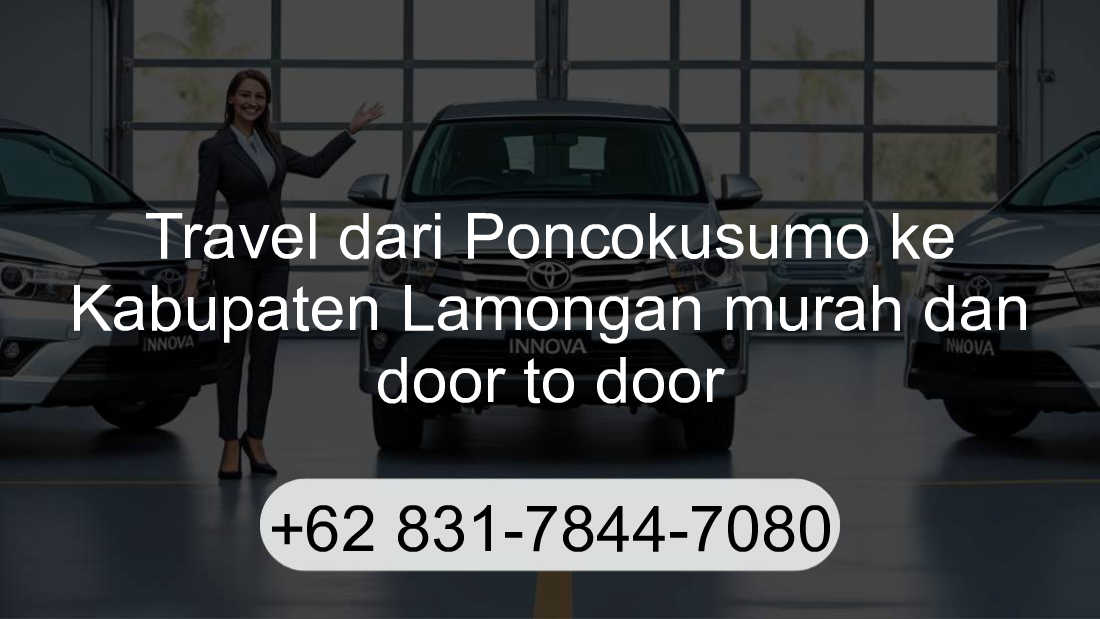 Travel Poncokusumo Kabupaten Lamongan