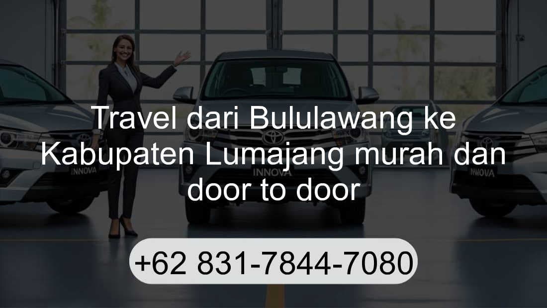Travel Bululawang Kabupaten Lumajang