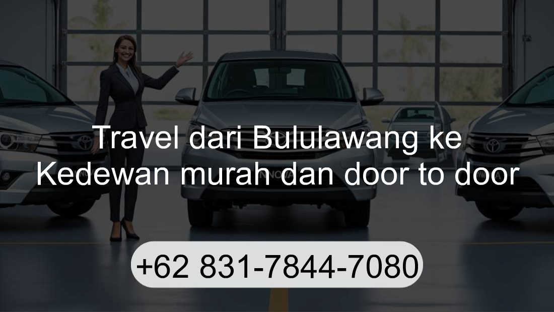 Travel Bululawang Kedewan