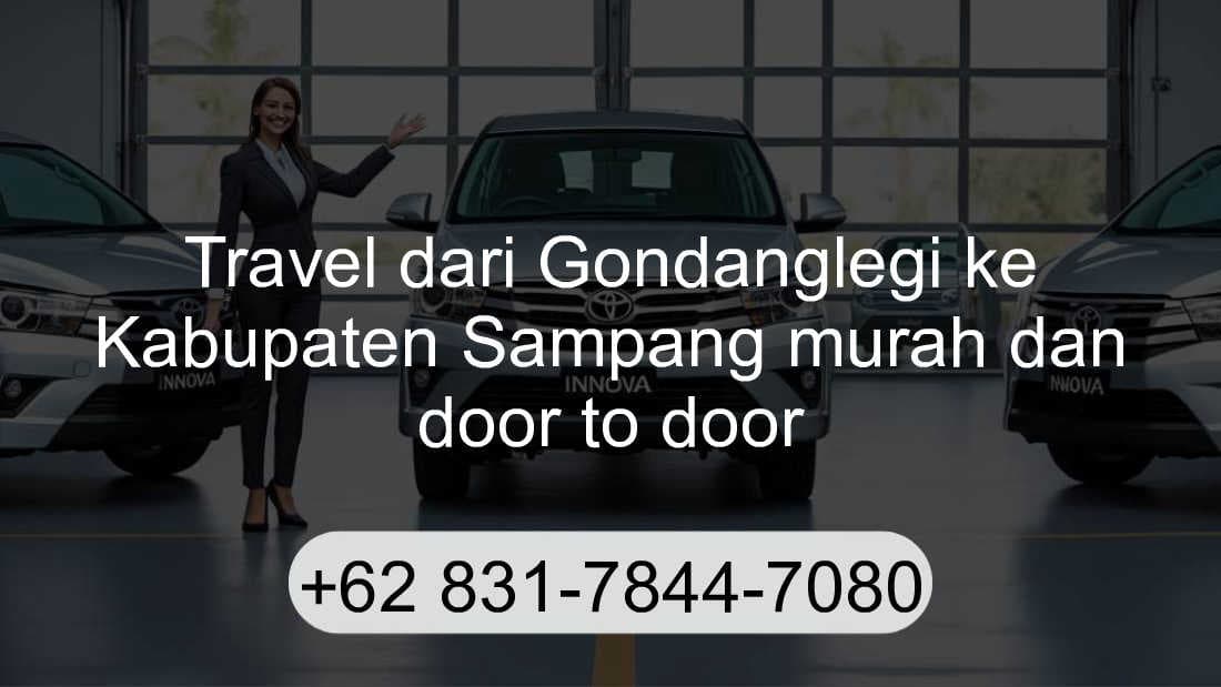 Travel Gondanglegi Kabupaten Sampang