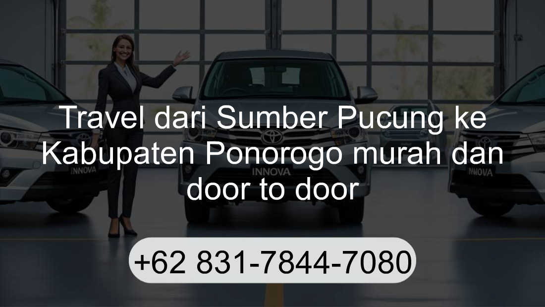 Travel Sumber Pucung Kabupaten Ponorogo