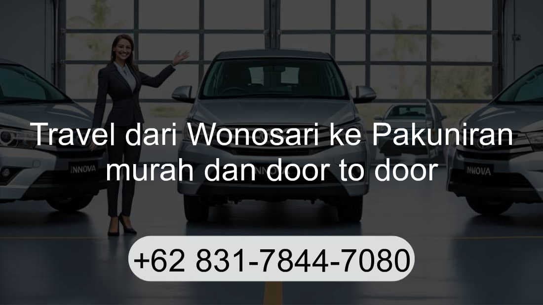 Travel Wonosari Pakuniran