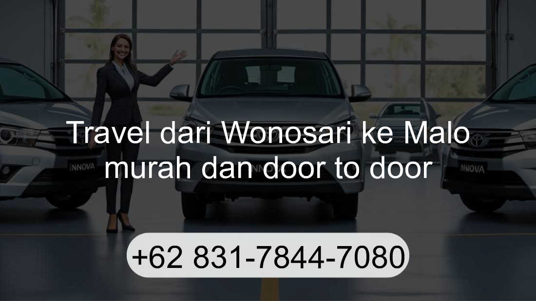 Travel Wonosari Malo