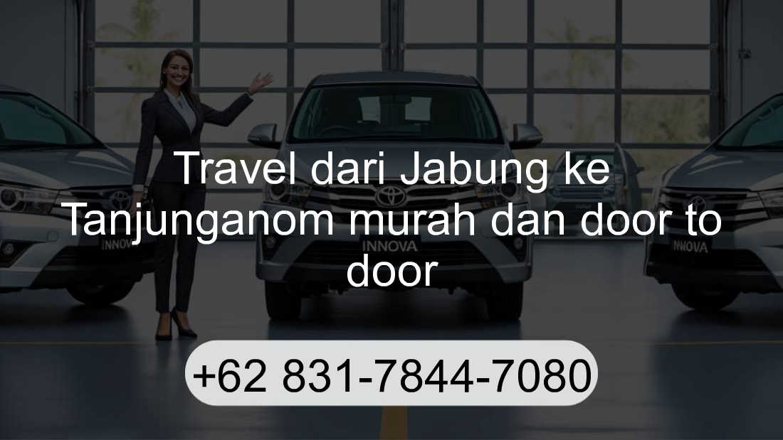 Travel Jabung Tanjunganom