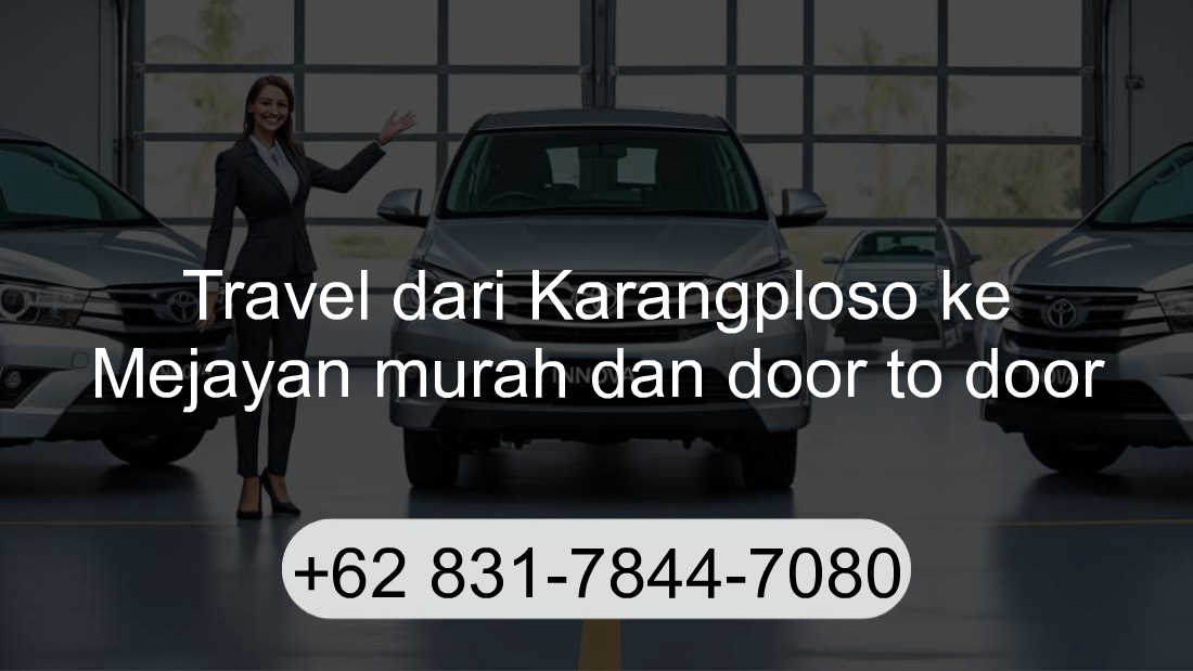 Travel Karangploso Mejayan