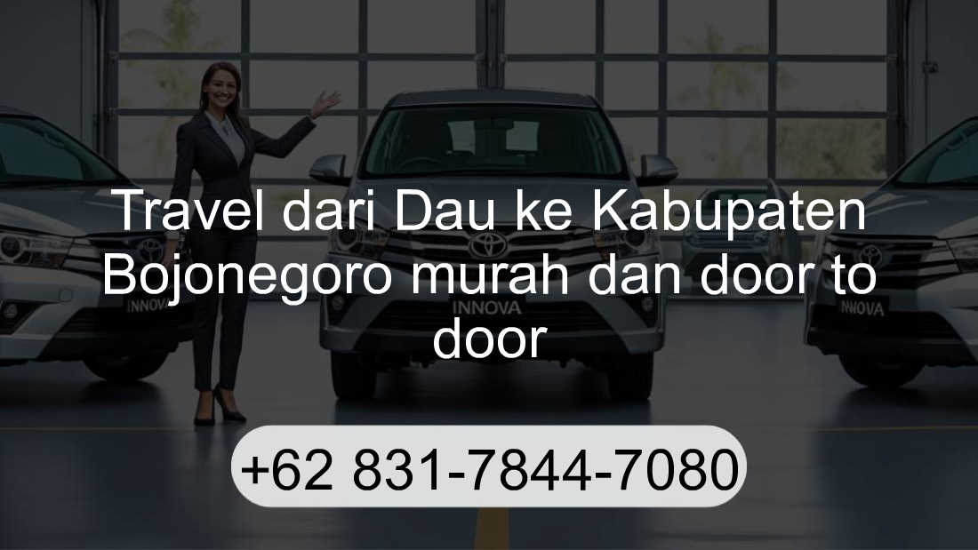 Travel Dau Kabupaten Bojonegoro