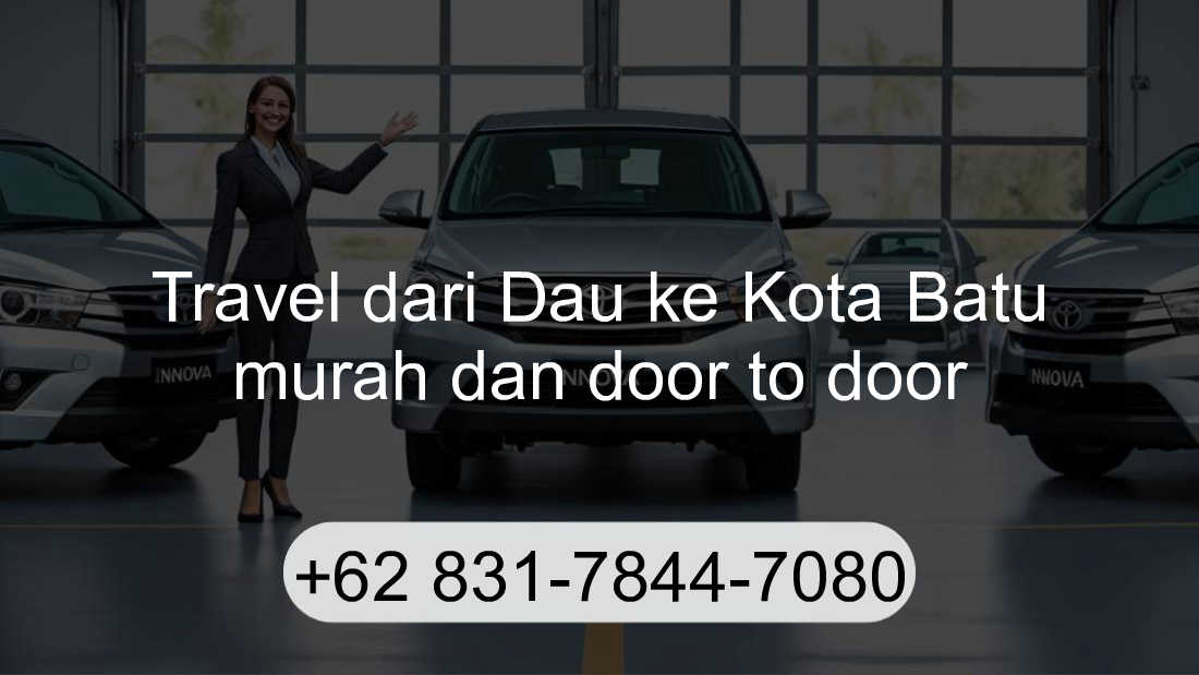 Travel Dau Kota Batu