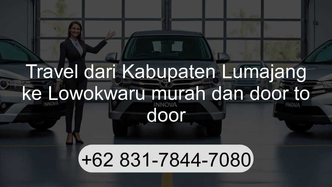 Travel Kabupaten Lumajang Lowokwaru