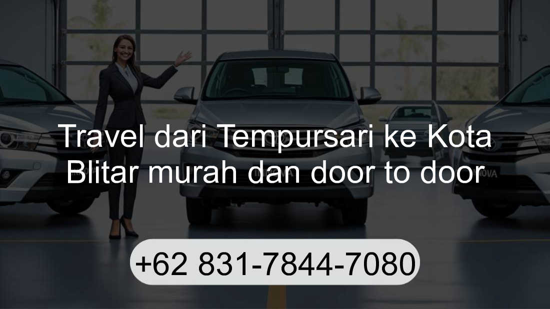 Travel Tempursari Kota Blitar