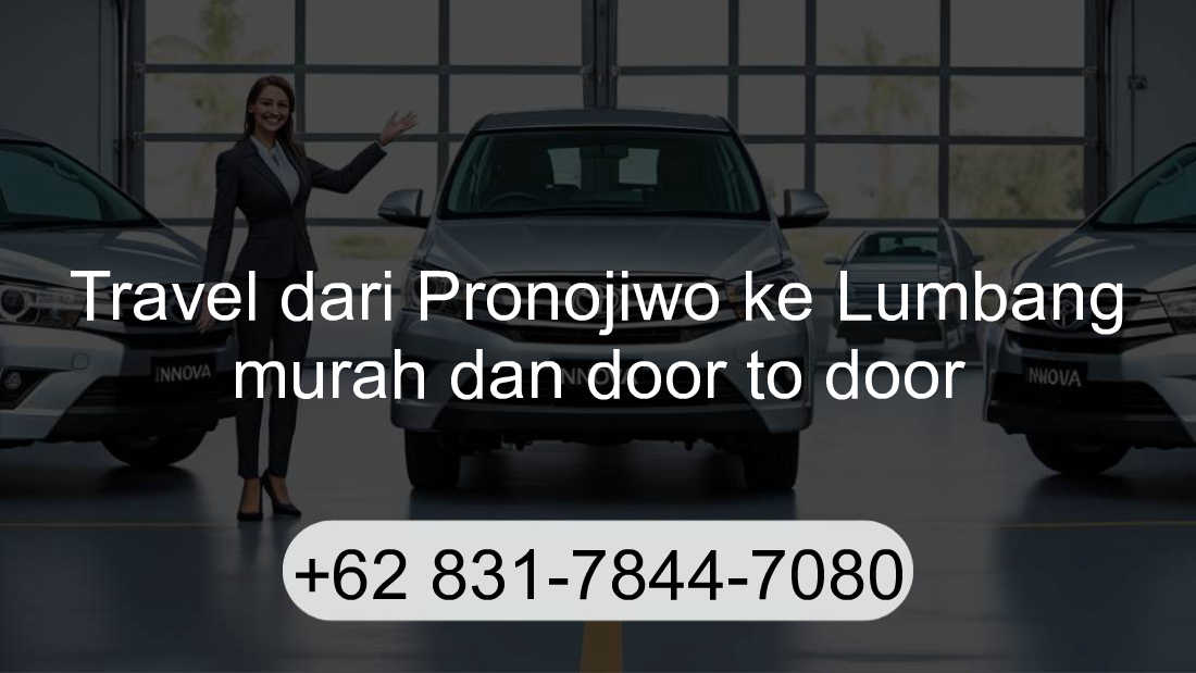 Travel Pronojiwo Lumbang