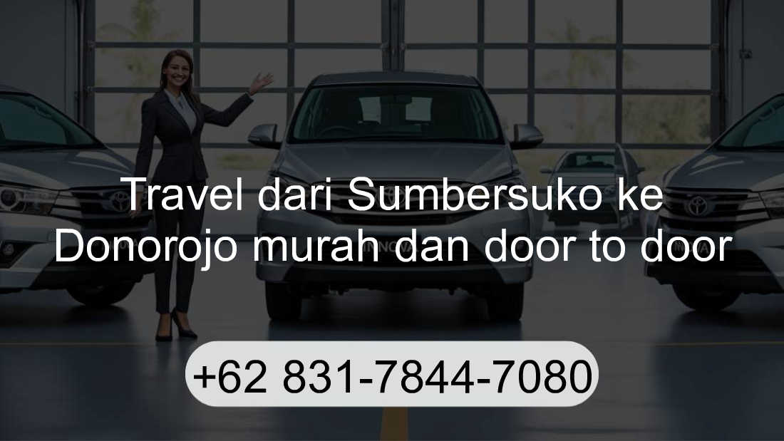 Travel Sumbersuko Donorojo